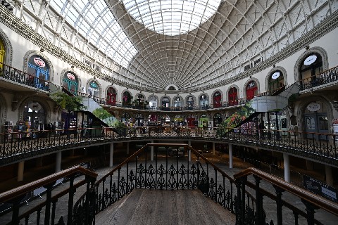 Interior of Corn Exchange, Leeds