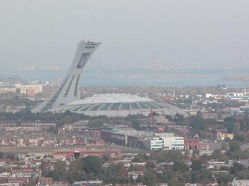 Stade Olympique from Mont-Royal