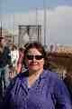 Rebecca on Brooklyn Bridge