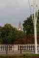 Big Ben over the trees