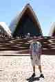 Shaun at Sydney Opera House steps
