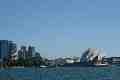 Sydney Opera House and skyline from ferry