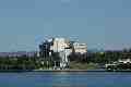 Australian High Court from across Lake Burley Griffin