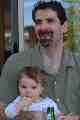 Chris and his daughter